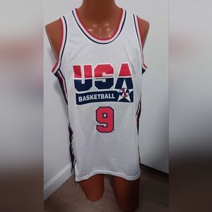 USA Basketball Jersey with Number 9 Jordan